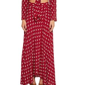 Flynn Skye Wrap It up Skirt Flaming Tulips